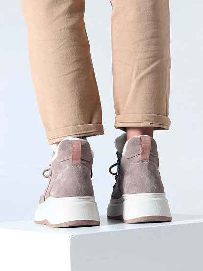 картинка Ботинки ED'ART 229.windy'be. Капучино замша от интернет магазина