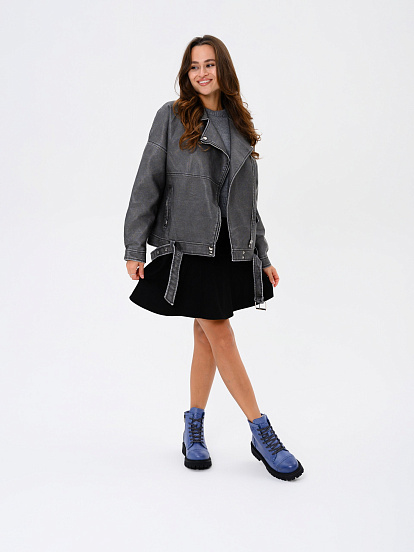 картинка Ботинки ED'ART 319.taskana'bl. Вакса джинс от интернет магазина