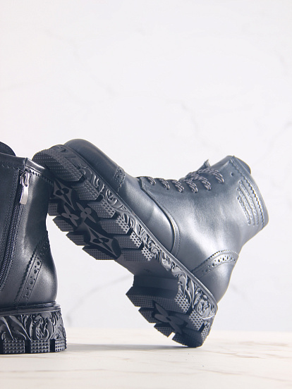 картинка Ботинки ED'ART 319.PODYUM141'bl. Вакса черная от интернет магазина